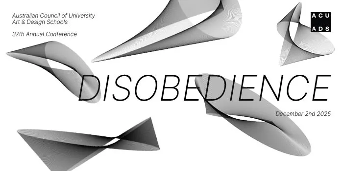 Cover image for Panel “Generative AI in Art and Design” @ ACUADS Conference 2025