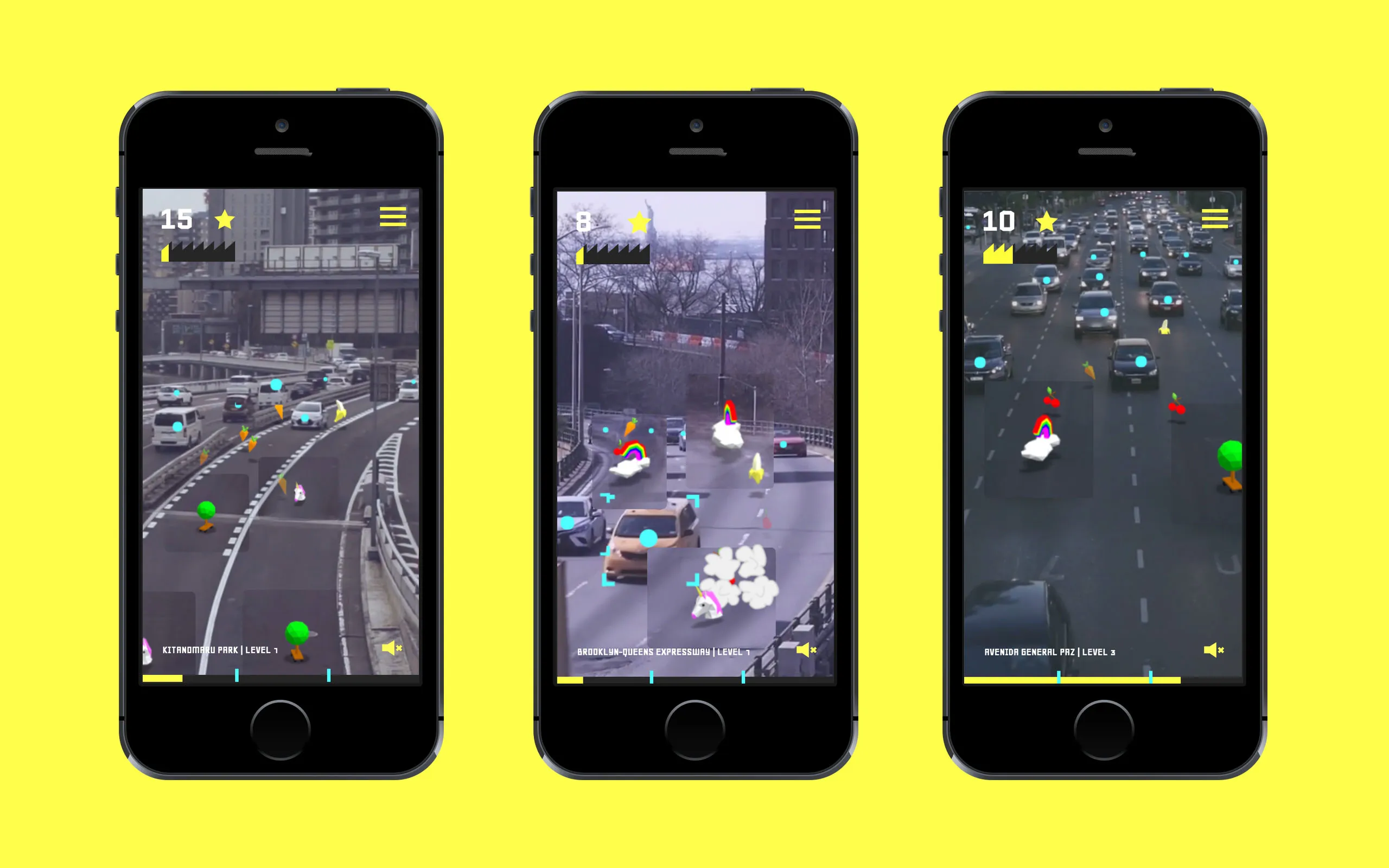 Playing Beat the Traffic X on mobile