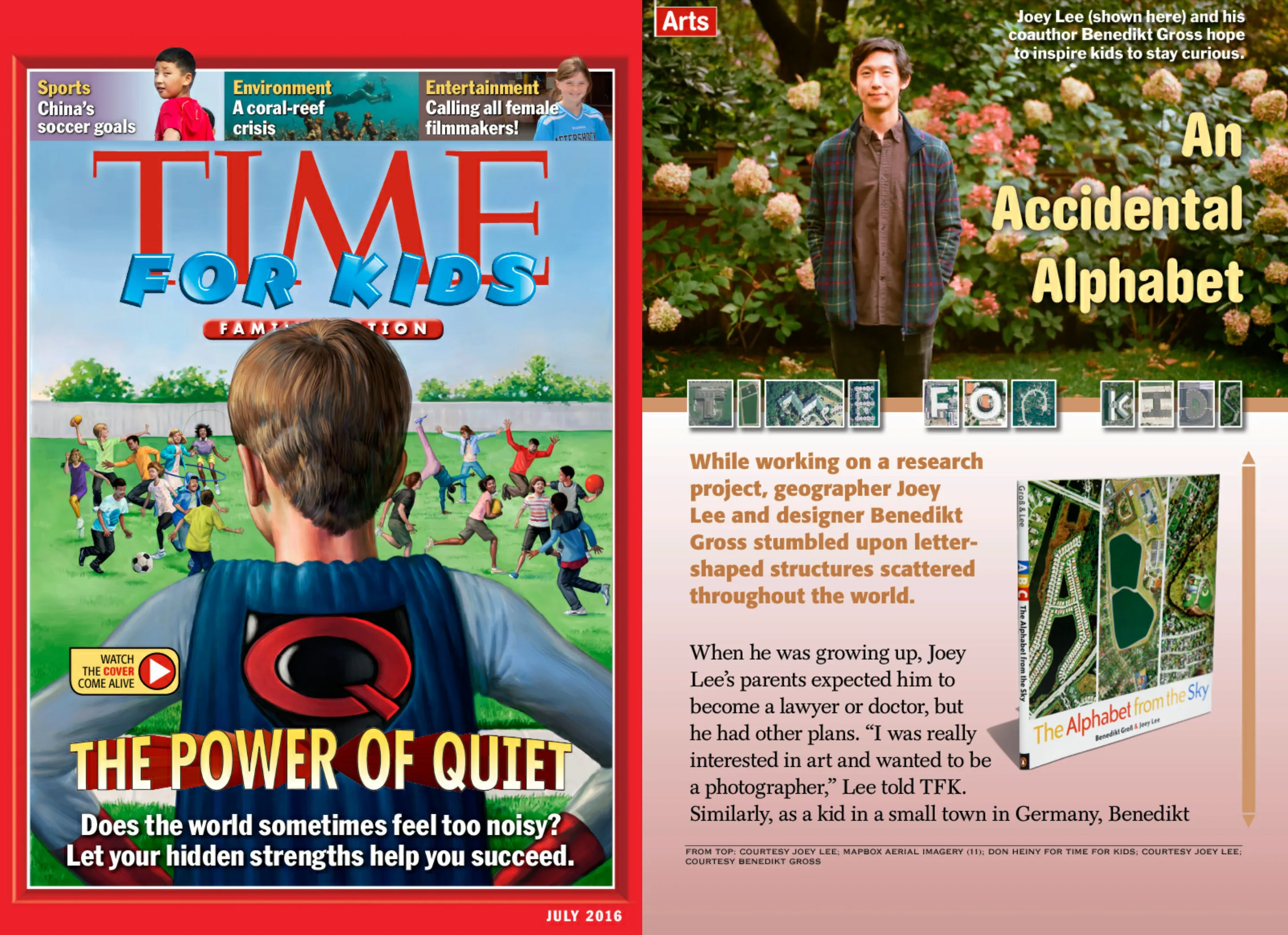 Cover image for Aerial bold @ TIME For Kids